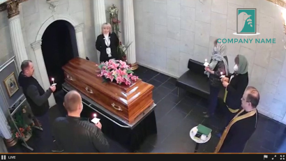 Funeral webcast